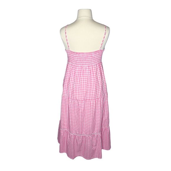 Lost + Wander Let’s Go On A Date Pink Gingham Dress - Picture 6 of 8